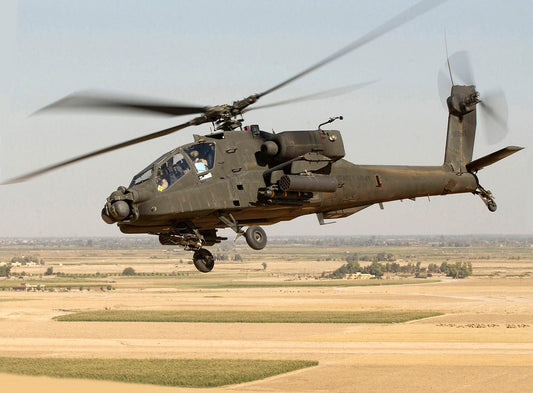BOEING AH-64 APACHE GLOSSY POSTER PICTURE PHOTO PRINT BANNER aerial