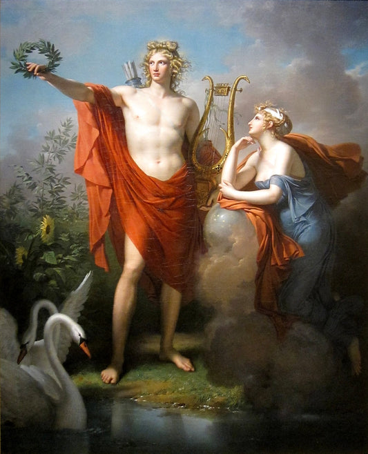 APOLLO GREEK GOD OF LIGHT & URANIA GLOSSY POSTER PICTURE PHOTO BANNER PRINT