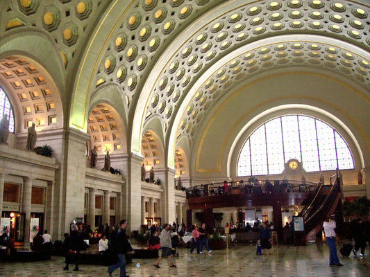 UNION WASHINGTON DC TRAIN STATION GLOSSY POSTER PICTURE PHOTO PRINT BANNER