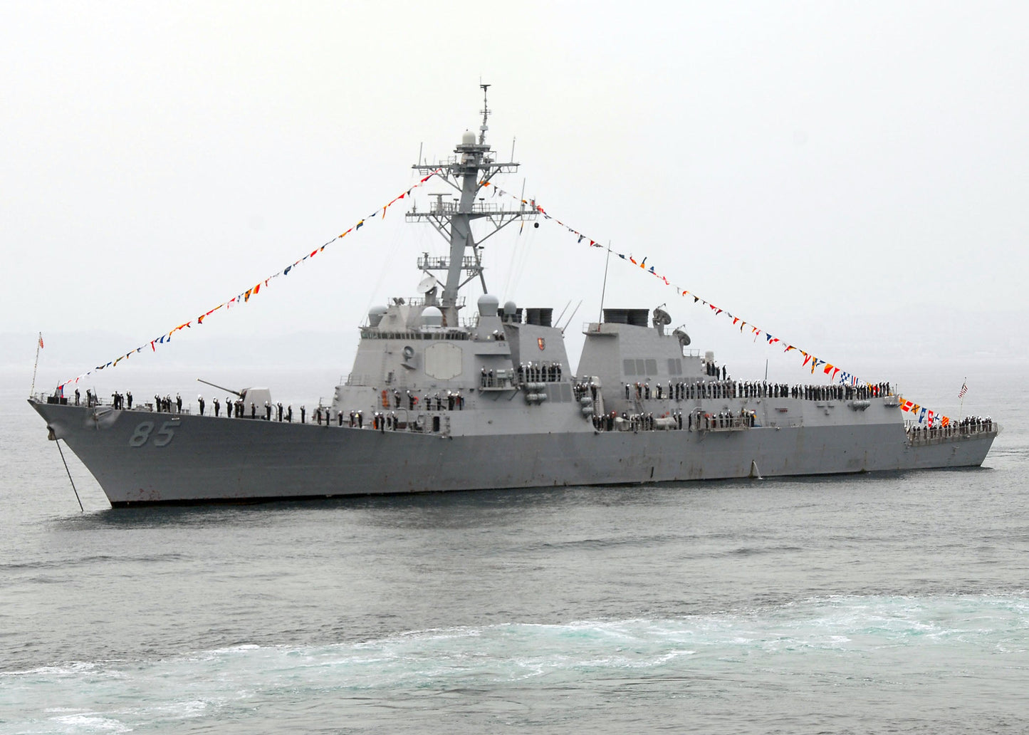 Uss Mccampbell Destroyer Ship Glossy Poster Picture Photo Print Banner Conversationprints