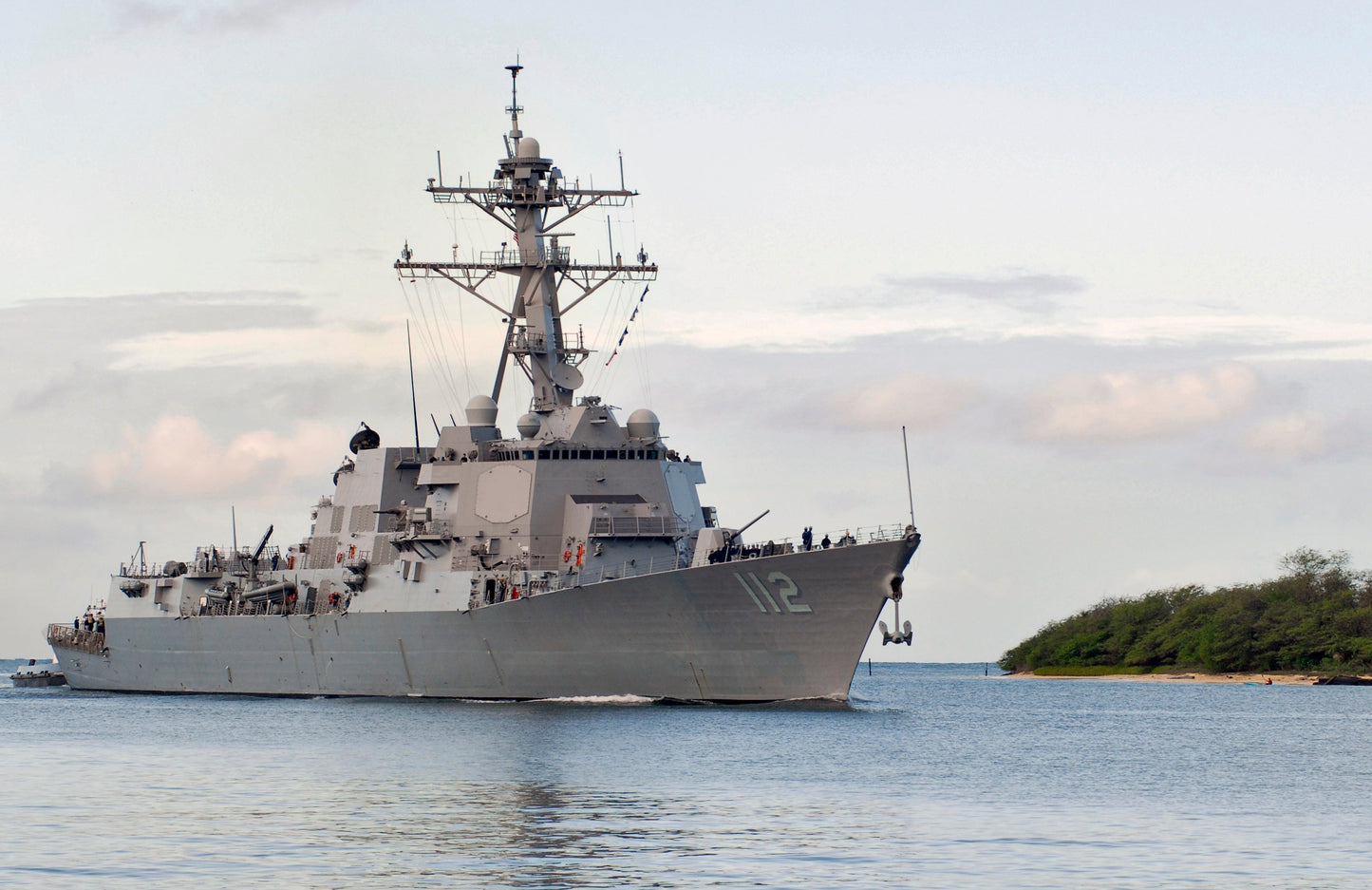 Uss Michael Murphy Destroyer Ship Glossy Poster Picture Photo Print Banner Conversationprints