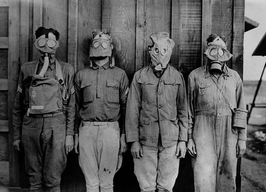 Ww1 Wwi Gas Masks Great War Glossy Poster Picture Photo Print Banner Conversationprints