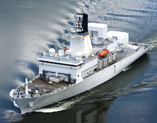 Usns Howard O. Lorenzen Navy Ship Glossy Poster Picture Photo Print Banner Conversationprints