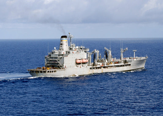 Usns John Lenthall Kaiser Class Ship Glossy Poster Picture Photo Print Banner Conversationprints