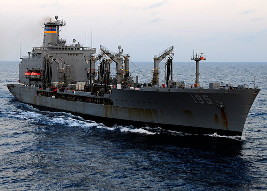 Usns Leroy Grumman Oiler Ship Glossy Poster Picture Photo Print Banner Conversationprints