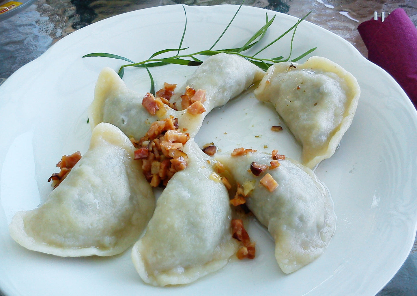 Pierogi Polish Dumpling Glossy Poster Picture Photo Print Banner Conversationprints