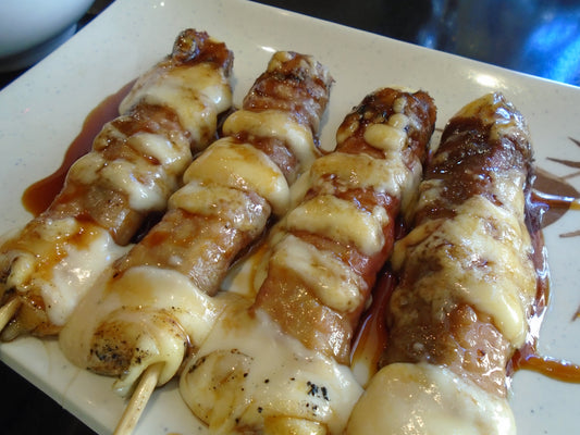 Yakitori Skewered Meat Chicken Glossy Poster Picture Photo Print Banner Conversationprints