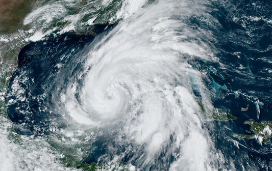 Hurricane Helene Storm Eye Glossy Poster Picture Photo Print Banner Conversationprints