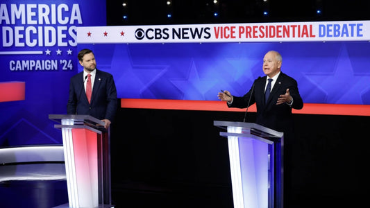 Jd Vance Tim Walz Debate Vice Vp Glossy Poster Picture Photo Print Banner 11264 Conversationprints