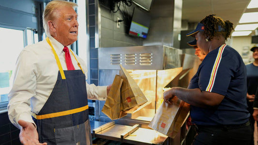 Donald Trump Mcdonalds Training Glossy Poster Picture Photo Print Banner Conversationprints