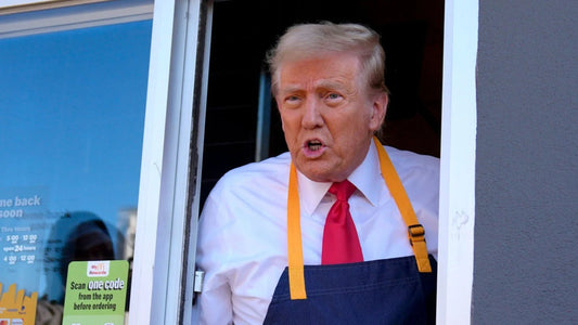 Donald Trump Mcdonalds Window Glossy Poster Picture Photo Print Banner Conversationprints