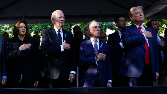 Trump Harris Biden 2024 9/11 911 Glossy Poster Picture Photo Print Banner Conversationprints