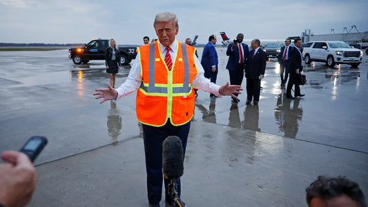 Trump Garbage Vest 2024 Glossy Poster Picture Photo Print Banner Conversationprints