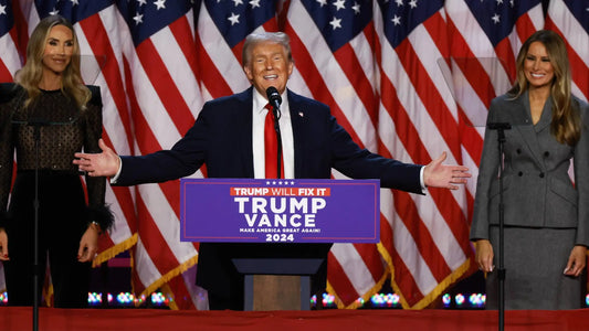 Trump Victory Speech Melania 2024 Glossy Poster Picture Photo Print Banner Conversationprints