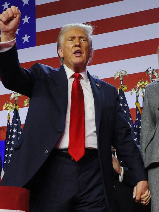 Donald Trump Victory Speech 2024 Glossy Poster Picture Photo Print Banner Conversationprints