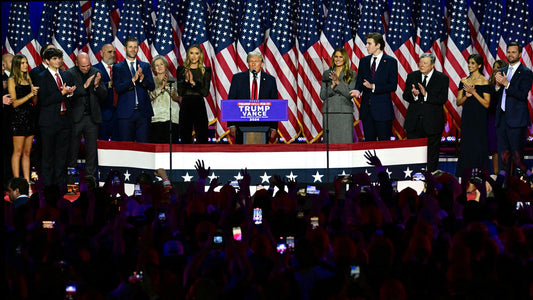 Donald Trump Family Victory 2024 Glossy Poster Picture Photo Print Banner Conversationprints