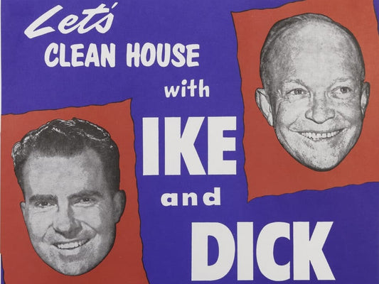 Eisenhower Dick Campaign Sign Glossy Poster Picture Photo Print Banner Conversationprints