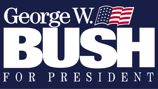 George H.W. Bush Campaign Sign Glossy Poster Picture Photo Print Banner Conversationprints