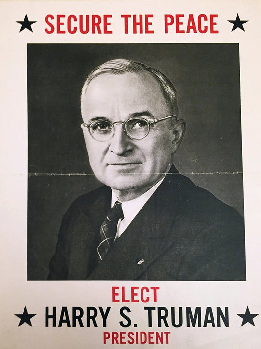Harry Truman Campaign Ad Glossy Poster Picture Photo Print Banner Conversationprints