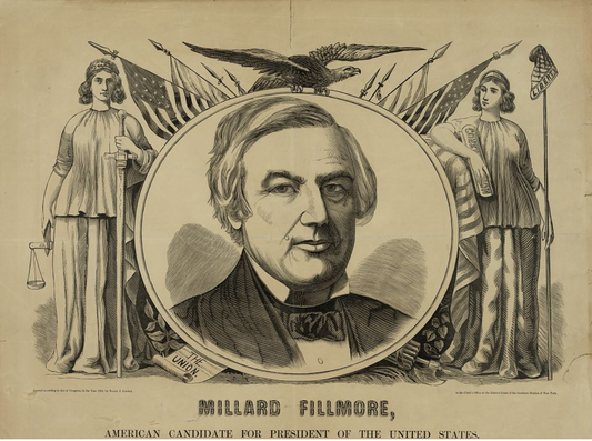 Millard Fillmore Campaign Ad Glossy Poster Picture Photo Print Banner Conversationprints