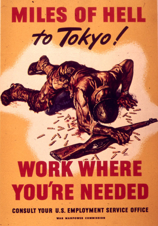 Miles Of Hell To Tokyo Work Glossy Poster Picture Photo Print Banner Conversationprints