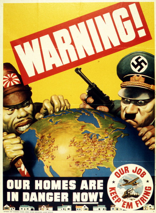 Our Homes Are In Danger Ww2 Glossy Poster Picture Photo Print Banner Conversationprints