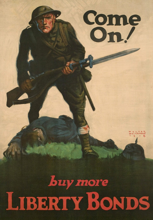 Liberty Bonds War Propaganda Glossy Poster Picture Photo Print Banner Conversationprints