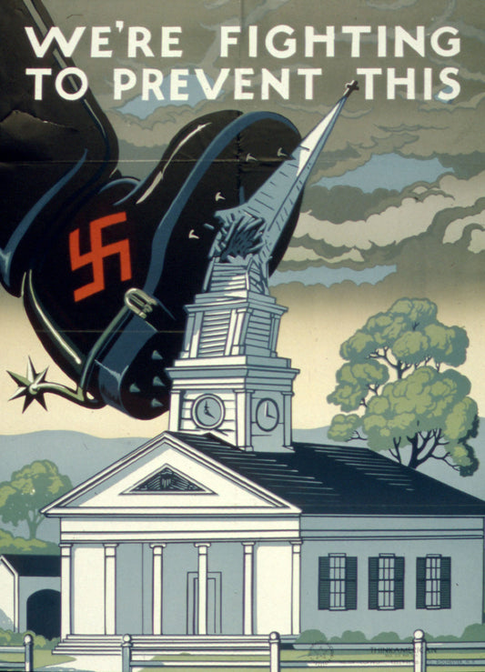 Fighting To Prevent This Ww2 Ad Glossy Poster Picture Photo Print Banner Conversationprints