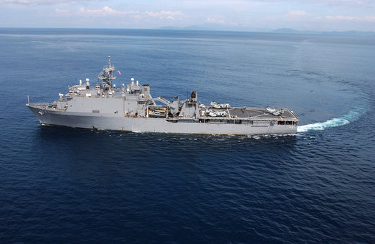 Uss Fort Mchenry Landing Ship Glossy Poster Picture Photo Print Banner Conversationprints