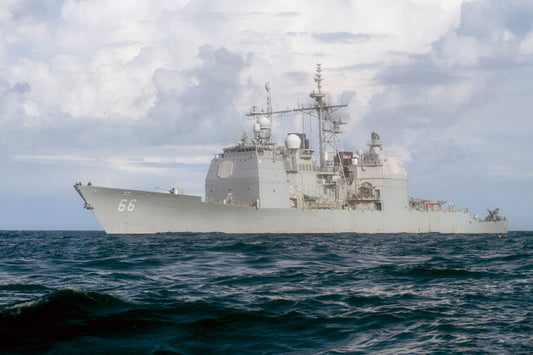 Uss Hue City Ticonderoga Ship Glossy Poster Picture Photo Print Banner Conversationprints