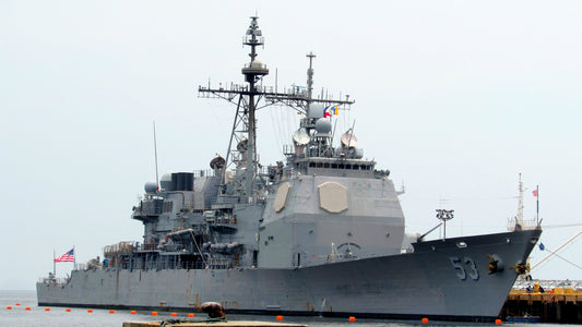 Uss Mobile Bay Ticonderoga Ship Glossy Poster Picture Photo Print Banner Conversationprints