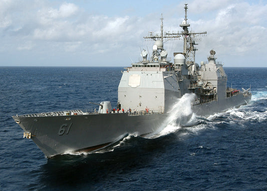 Uss Monterey Cg-61 Missile Ship Glossy Poster Picture Photo Print Banner Conversationprints