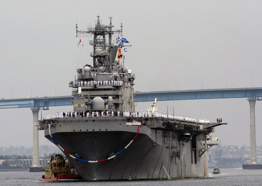 Uss Peleliu Tarawa Navy Ship Glossy Poster Picture Photo Print Banner Conversationprints