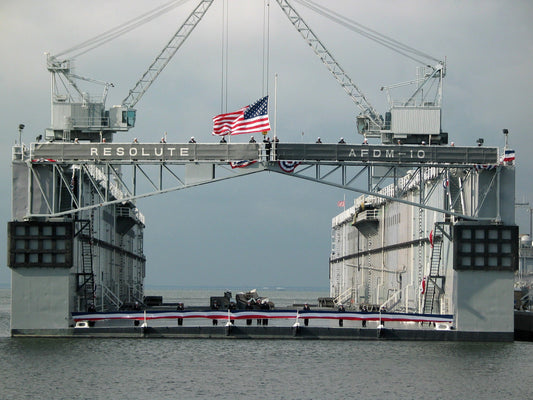 Uss Resolute Afdm-10 Navy Ship Glossy Poster Picture Photo Print Banner Conversationprints