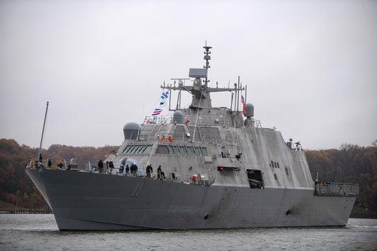 Uss Sioux City Combat Navy Ship Glossy Poster Picture Photo Print Banner Conversationprints