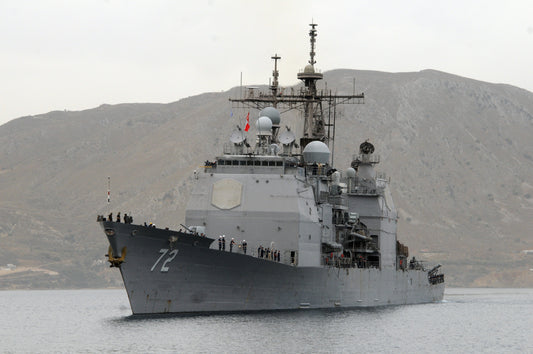 Uss Vella Gulf Cg-72 Navy Ship Glossy Poster Picture Photo Print Banner Conversationprints