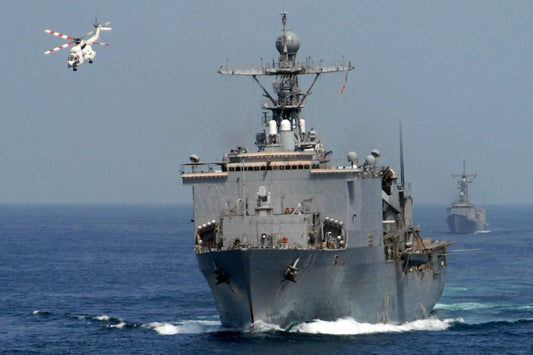 Uss Whidbey Island Navy Ship Glossy Poster Picture Photo Print Banner Conversationprints