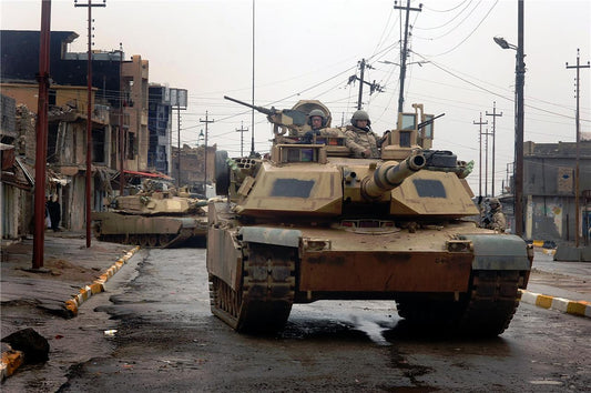 M1 Abrams Vehicle In Iraq 2005 Glossy Poster Picture Photo Print Banner Conversationprints