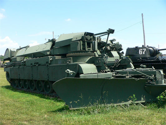 M1 Grizzly Combat Mobility Vehicle Glossy Poster Picture Photo Print Banner Conversationprints