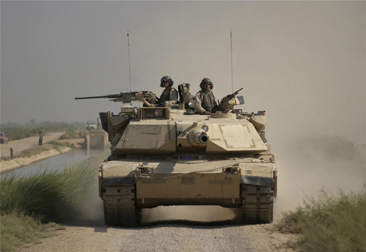 M1A1 Abrams Battle Tank Vehicle Glossy Poster Picture Photo Print Banner Conversationprints