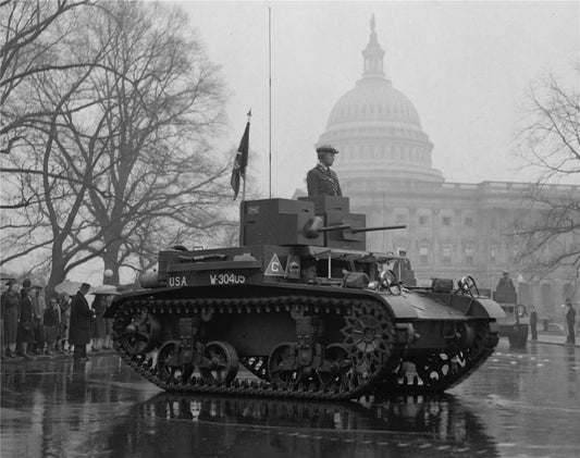 M2A3 Light Tank Armored Vehicle Glossy Poster Picture Photo Print Banner Conversationprints