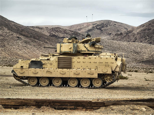 M2A2 Bradley Infantry Fight Tank Glossy Poster Picture Photo Print Banner Conversationprints