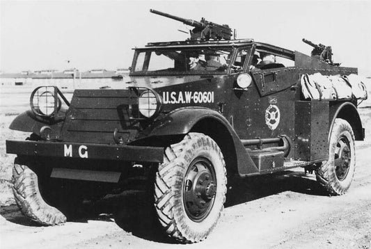 American M3 Scout Car Ww2 Wwii Glossy Poster Picture Photo Print Banner Conversationprints