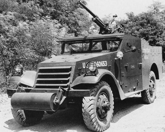Usa M3 Armored Scout Car Ww2 Wwii Glossy Poster Picture Photo Print Banner Conversationprints