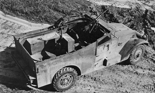 Usa M3 Armored Scout Car Interior Glossy Poster Picture Photo Print Banner Conversationprints