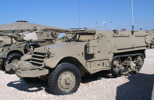 M3 Half Track Latrun Tank Glossy Poster Picture Photo Print Banner Conversationprints