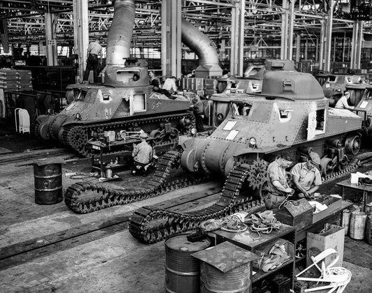 M3 Lee Chrysler Tank Production Glossy Poster Picture Photo Print Banner Conversationprints
