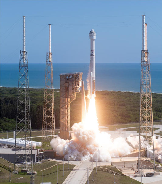 Boeing Nasa Starliner Rocket Atlas Glossy Poster Picture Photo Print Banner Conversationprints