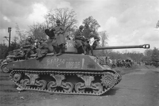 M4 A2 Lend Lease Sherman Tank 1945 Glossy Poster Picture Photo Print Banner Conversationprints