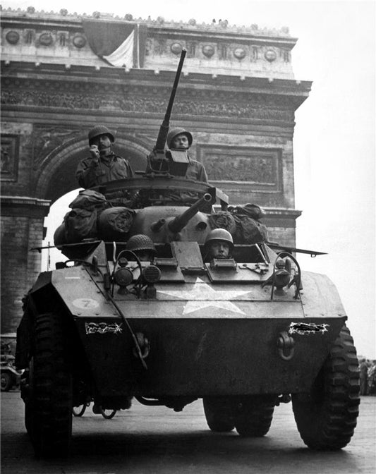 Ford M8 Greyhound Tank Ww2  Glossy Poster Picture Photo Print Banner Conversationprints